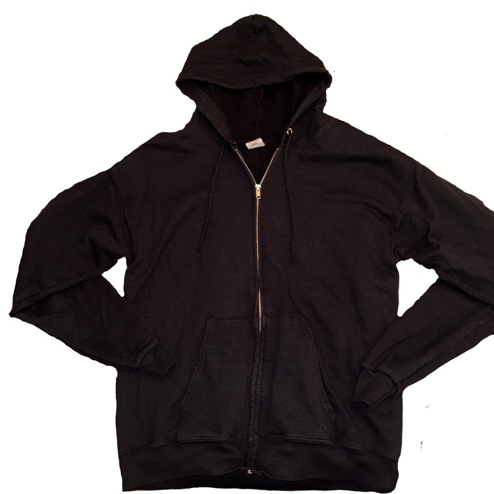 Medium Black Zipup